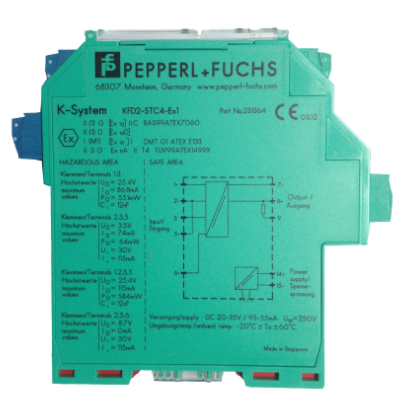 P+F倍加福信号隔离器KFD2-SR2-Ex1.W.LB现货供应