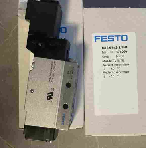 ​操作示范festo电磁阀VSNC-F-B52-D-G14-F8