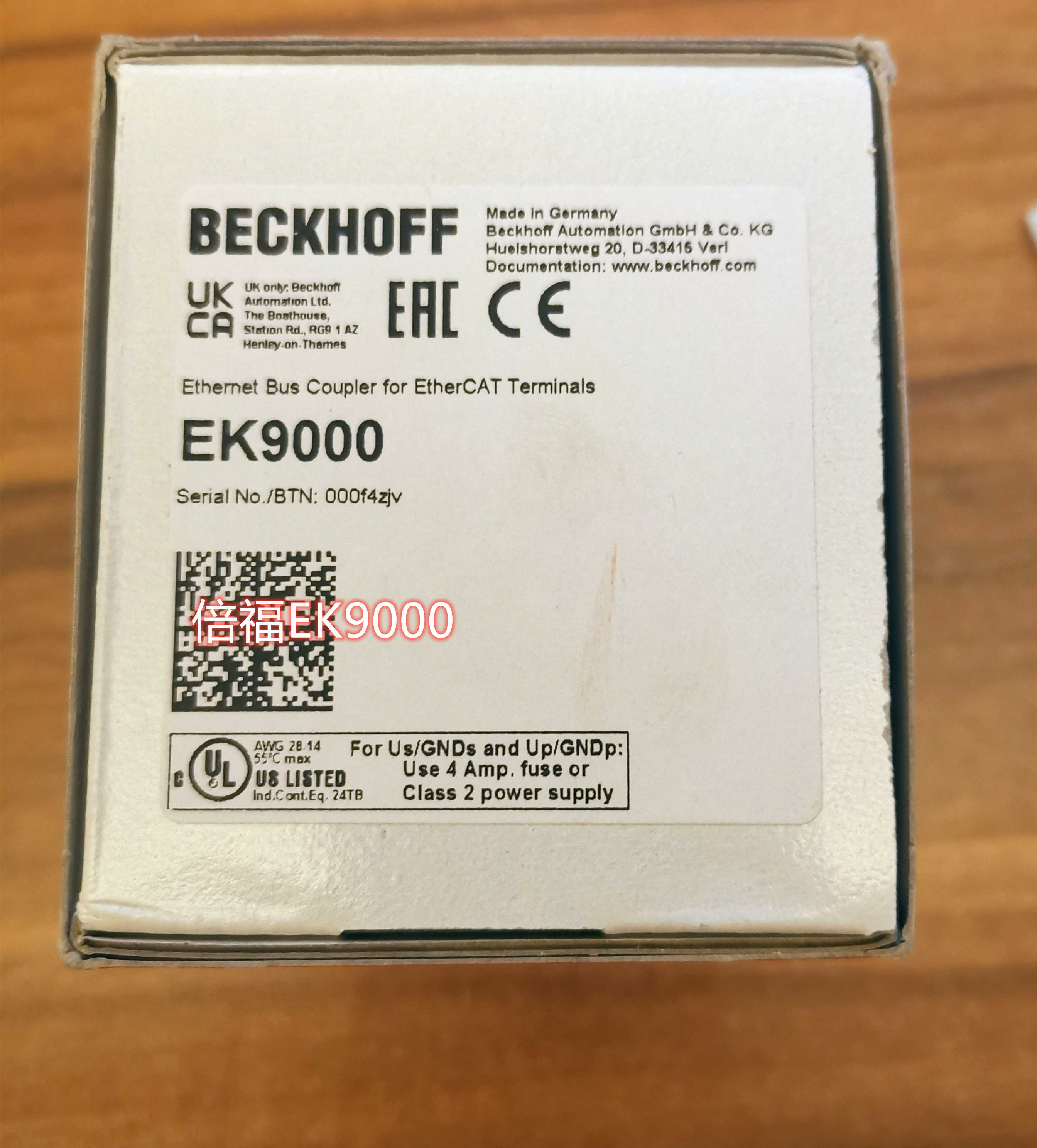 BECKHOFF-EL1252倍福模块