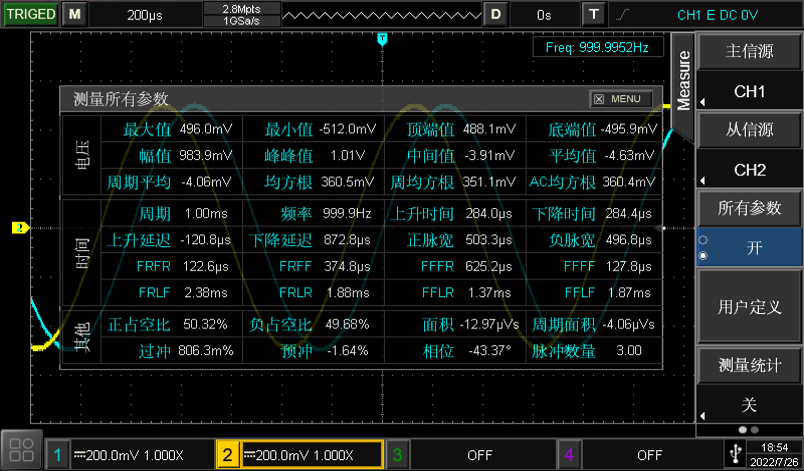 MSO2000 系列混合信号示波器 