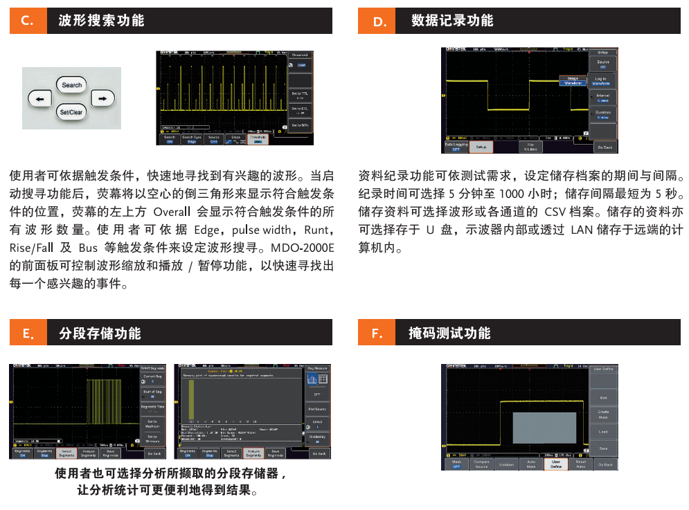 MDO-2102EG 多功能混合示波器 