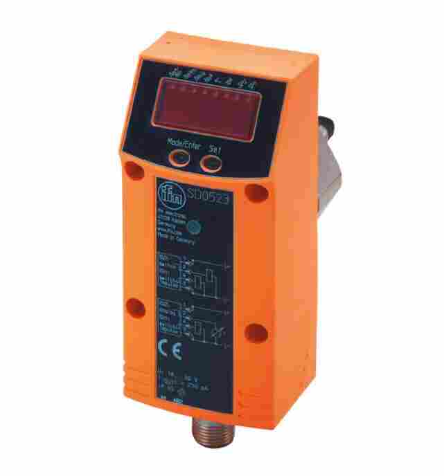 IFM易福门压缩空气流量计SD0523介质温度