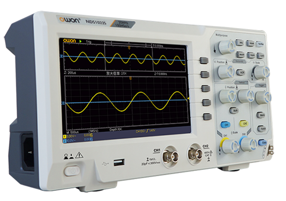 NDS1000S系列第三代经济便携示波器
