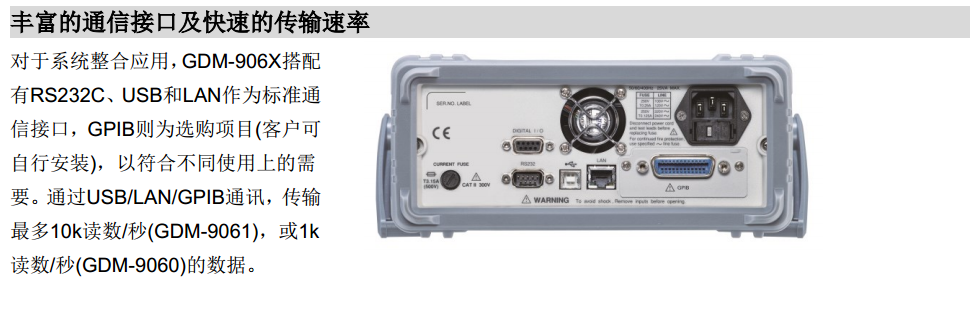GDM-9061 数字万用表