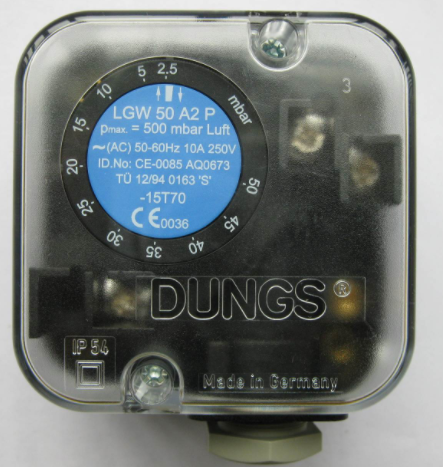 德国冬斯DUNGS压力开关LGW3A2工作模式