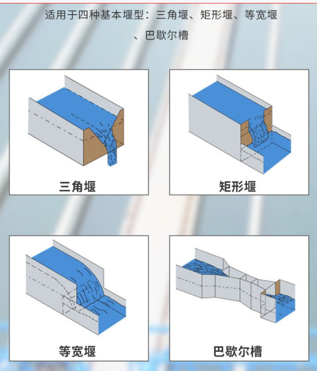 便携式明渠流量计满足水污染源在线监测系统要求