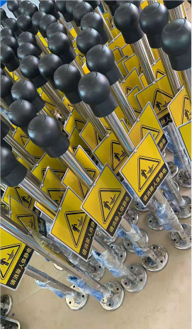 人本静电释放仪现场使用示意图