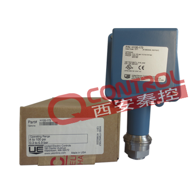 H100-173/0.3-6.9bar焊接316L不锈钢膜片美国UE现货燃油压力开关0.3-6.9bar