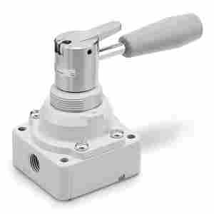 SMC手动阀VH200-02-R-X256带锁定机构