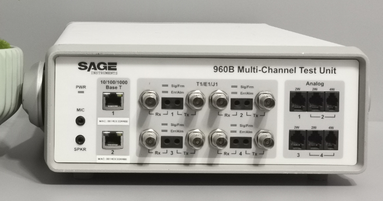 SAGE960B语音系统测试仪