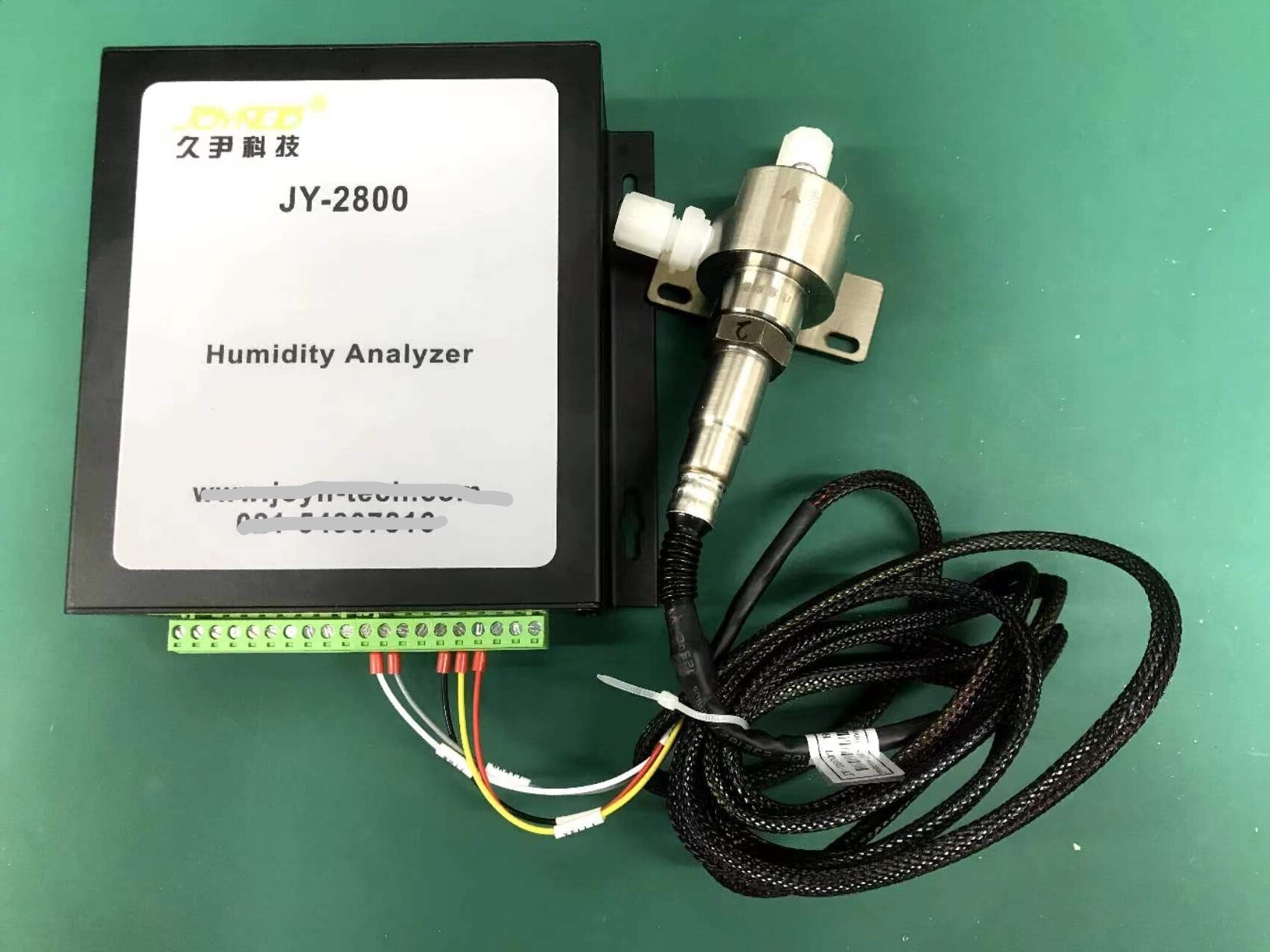 干湿氧机柜式烟气湿度仪JY-2800