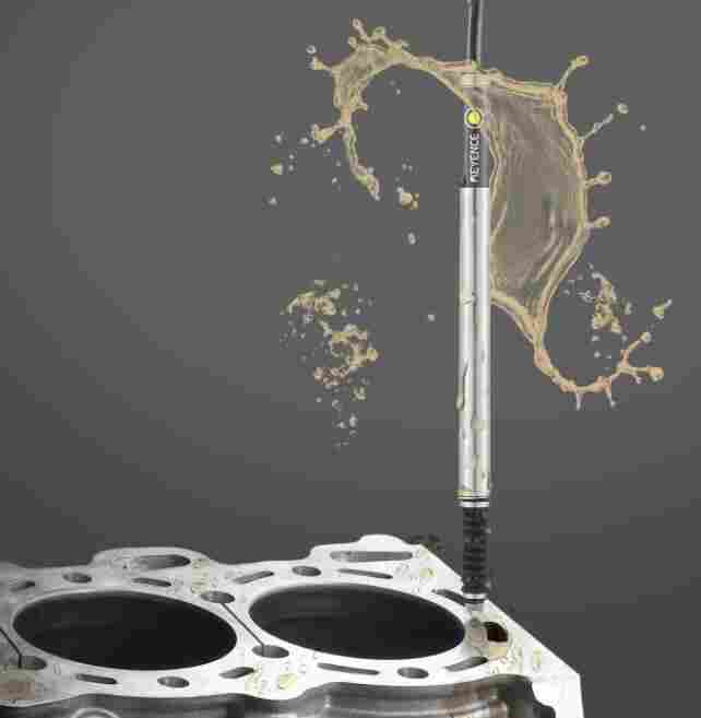 1689040022973669.jpg 介绍使用基恩士keyence位移传感器GT2-P12