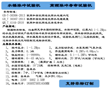 水锤脉冲试验机 DMS-501