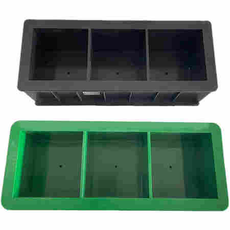 /100三联工程塑料试模黑色