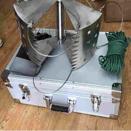 带网夹泥器/踢网/索伯网/D型抄网开口面积