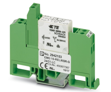 现货菲尼克斯2942153固态继电器EMG 10-REL/KSR-G 24/21-LC