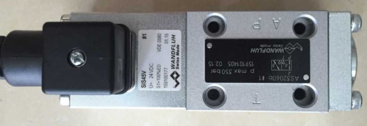 万福乐WANDFLUH伺服阀MQPSA06-P-63/WD-HB4.5 