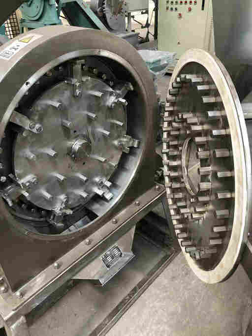 山东不锈钢白糖粉碎机 低温风冷式白糖粉碎机