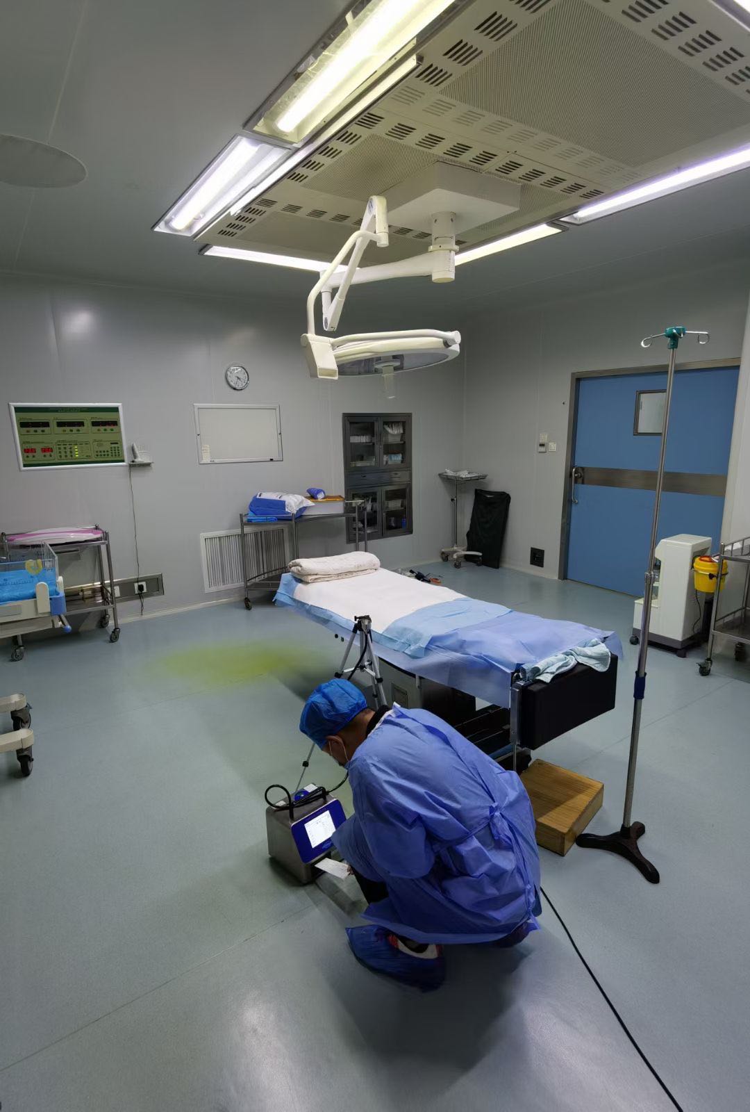 河南省周口市医院净化手术室洁净度检测中心--山西安衡检测