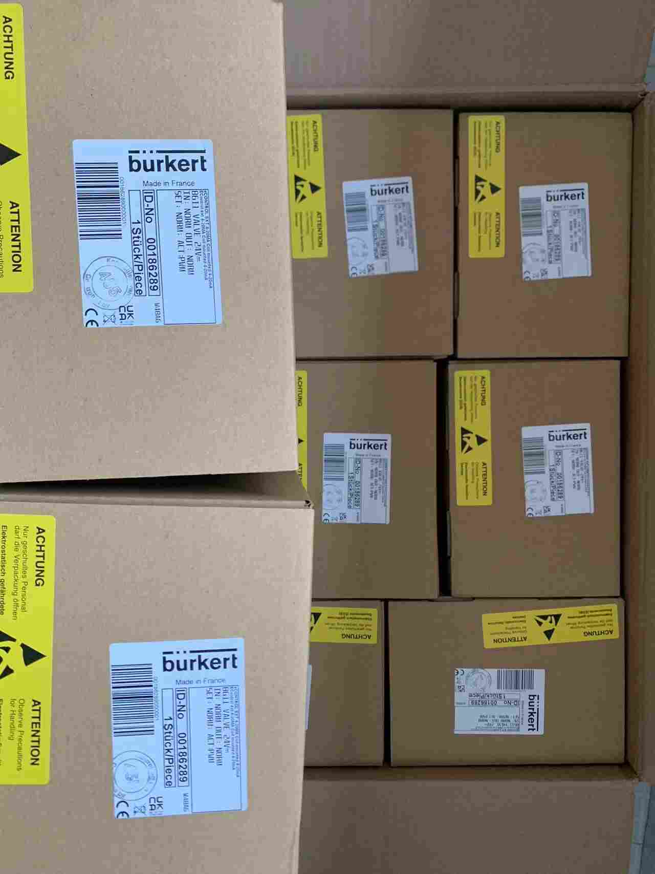 原装进口宝德burkert控制器8611-186289到货图