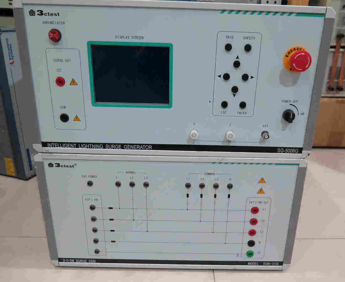 3ctest SG-5006G 三相雷击浪涌发生器