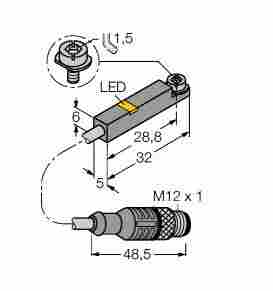 概述TURCK图尔克磁感应传感器BIM-INT-Y1X-H1141