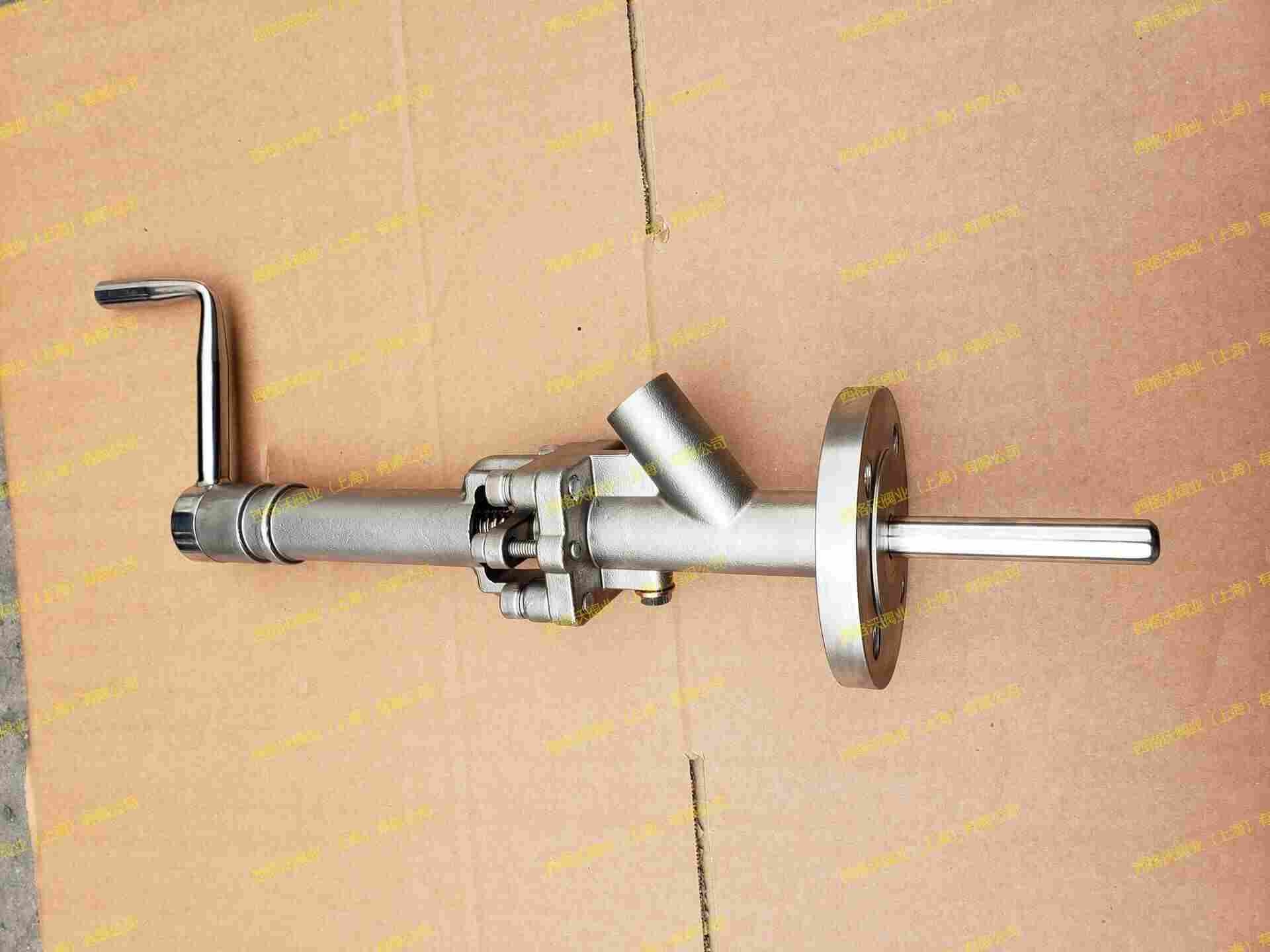 反应釜高温法兰取样阀CF8M