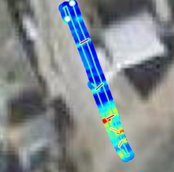 GS9000定位和测绘不同深度的地下管网管线-案例