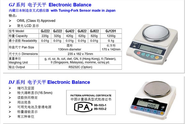 SHINKO新光电子天平GB323代理商发货