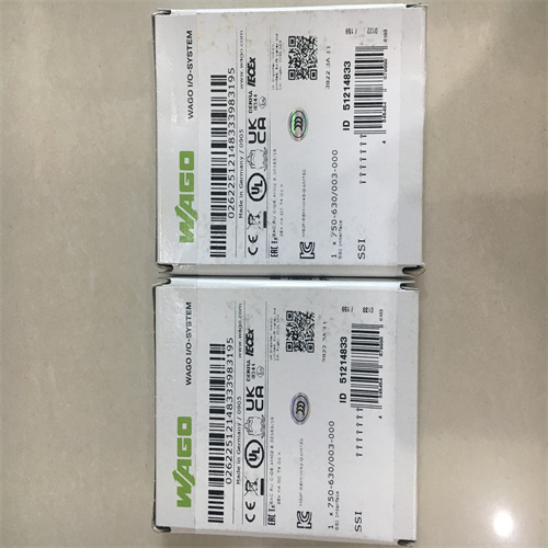 常見故障說明WAGO萬可接線端子870-907