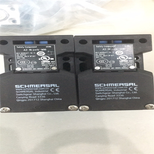 schmersal施邁賽安全開關AZ15/16-B6操作方式說明