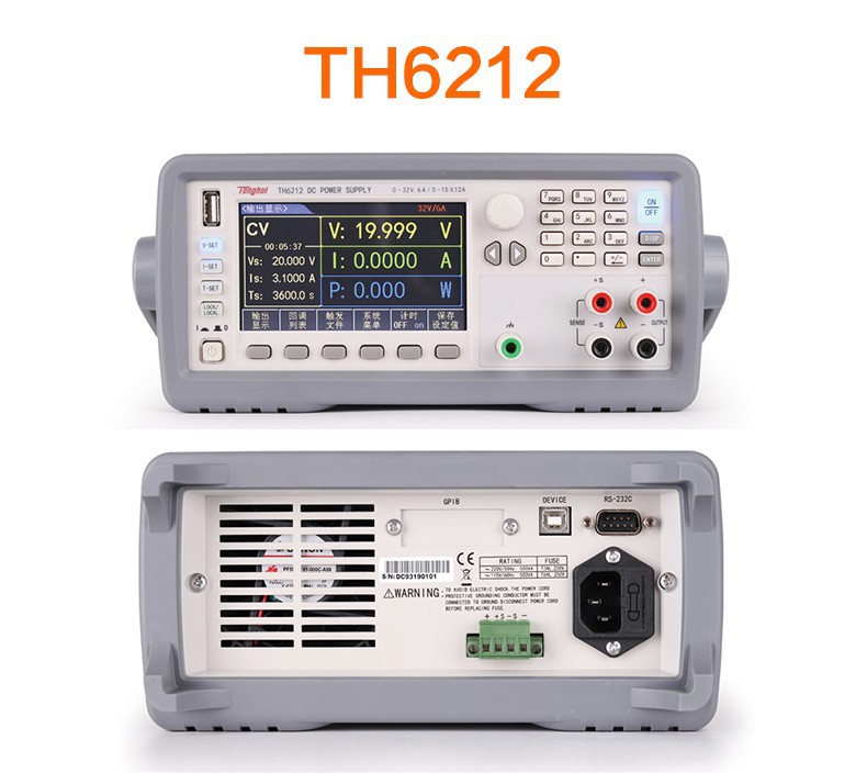 Tonghui同惠/6202/6203/6212双范围可编程线性直流电源电压电流电