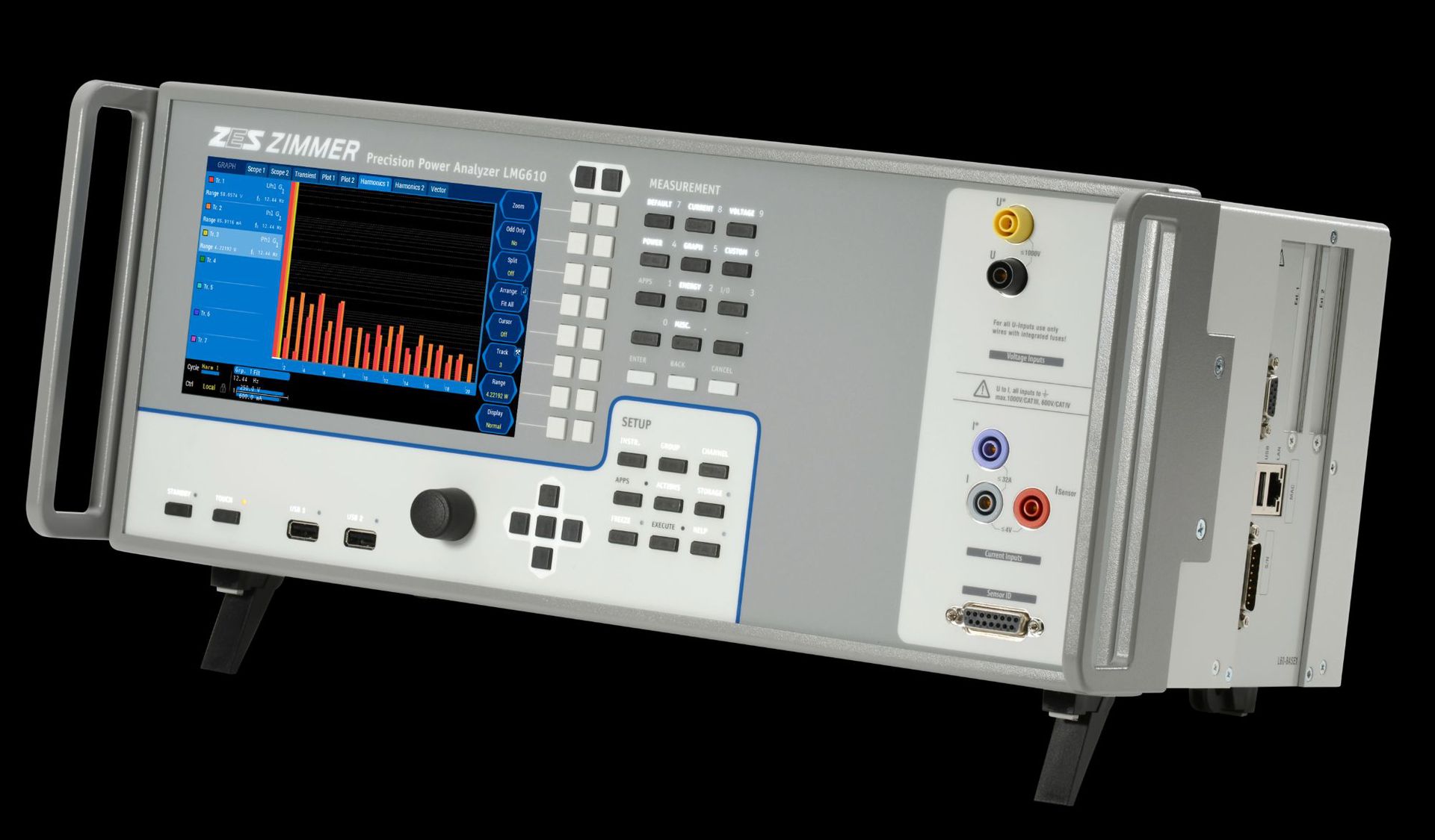 德国便携式高频直流功率分析仪LMG610