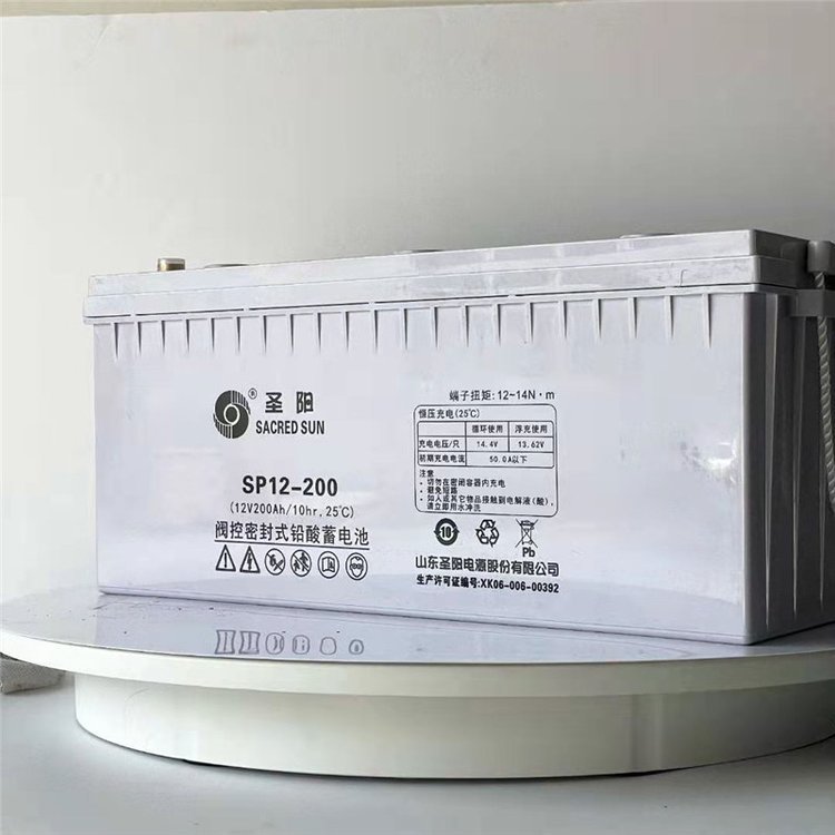 圣阳胶体储能电池SPG12-390W 12V100AH高倍率阀控密封式