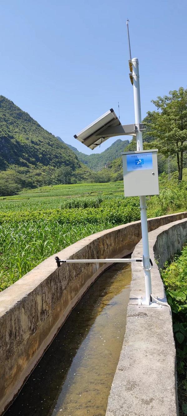 农田灌溉水流量水位在线监测系统非接触式原理