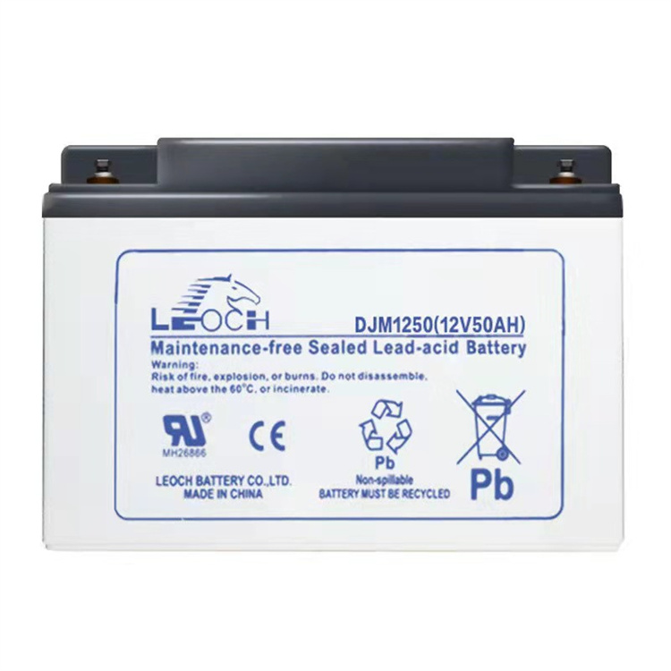 LEOCH理士蓄电池DJM1250S参数配置12V50AH高