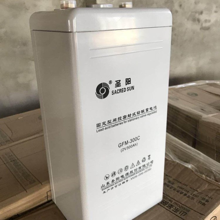 圣阳管式胶体电池GFMJ-300 2V300AH规格参数及尺寸