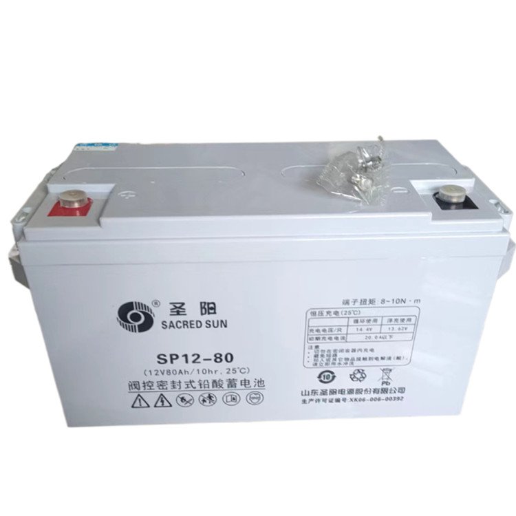 圣阳蓄电池FTB12-100 12V100AH狭长型电池