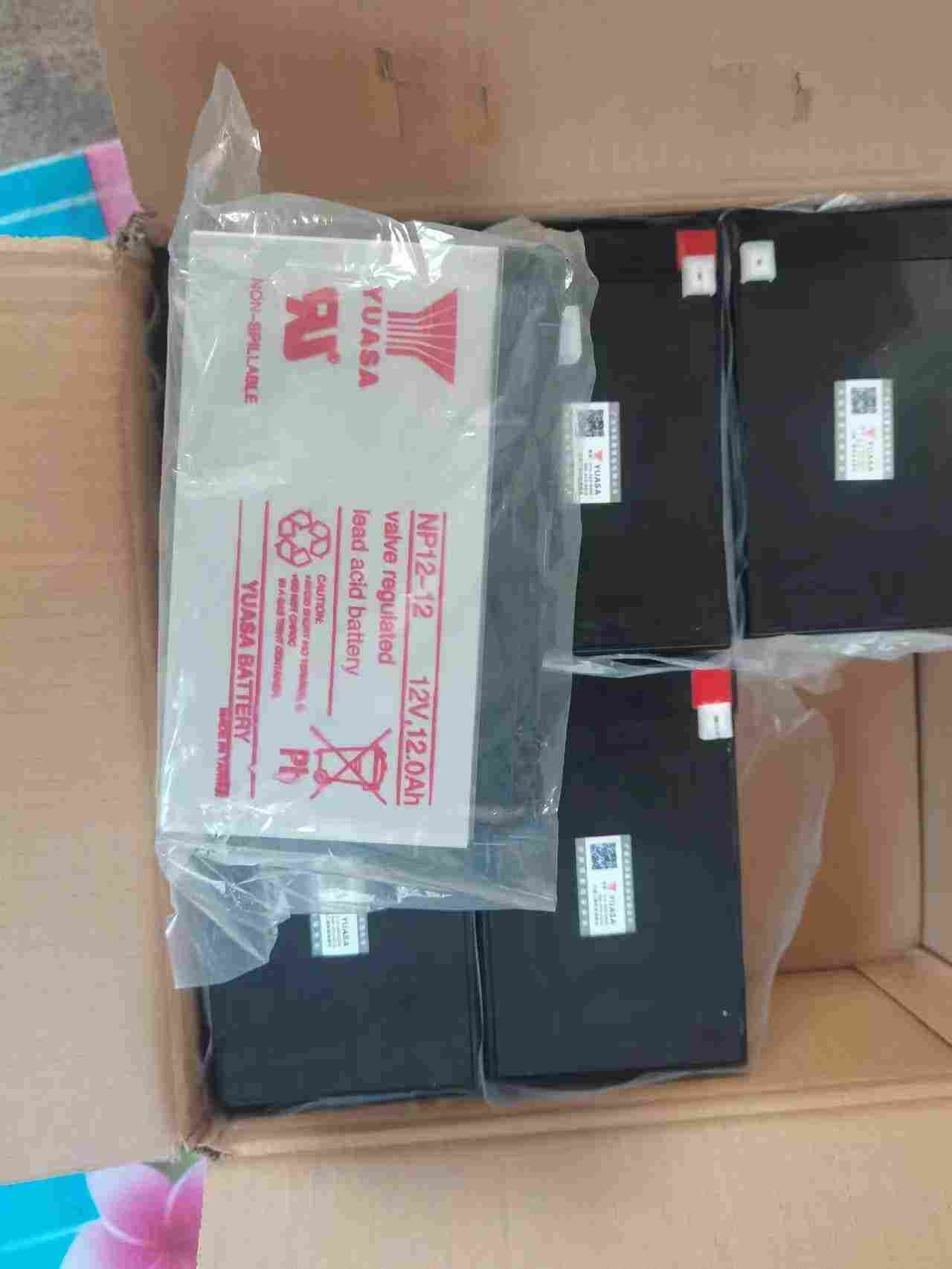 汤浅蓄电池NP7-12 12V7AH规格参数