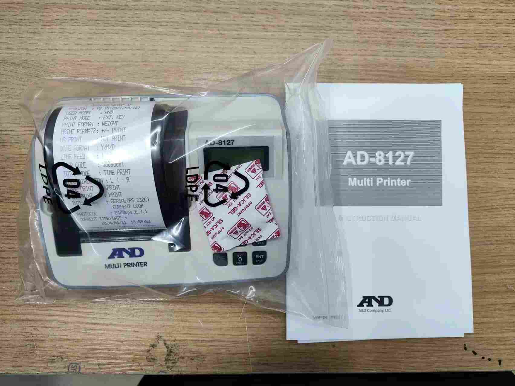 包邮日本AND打印机AD-8127