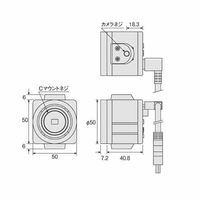 HOZAN 日本宝山 工业相机 L-851