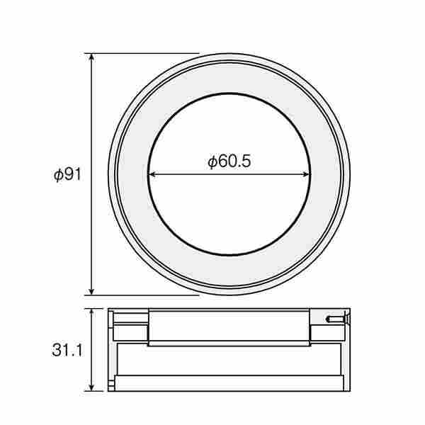 HOZAN 日本宝山 LED照明灯 L-709