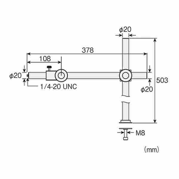 HOZAN 日本宝山 显微镜支架 L-518