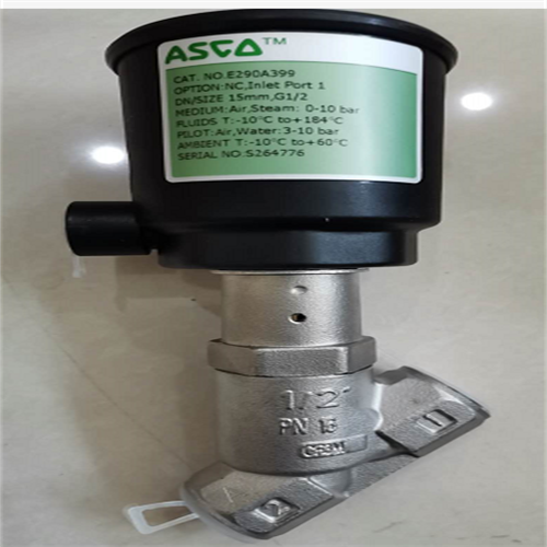 美国ASCO角座阀E290A059文档