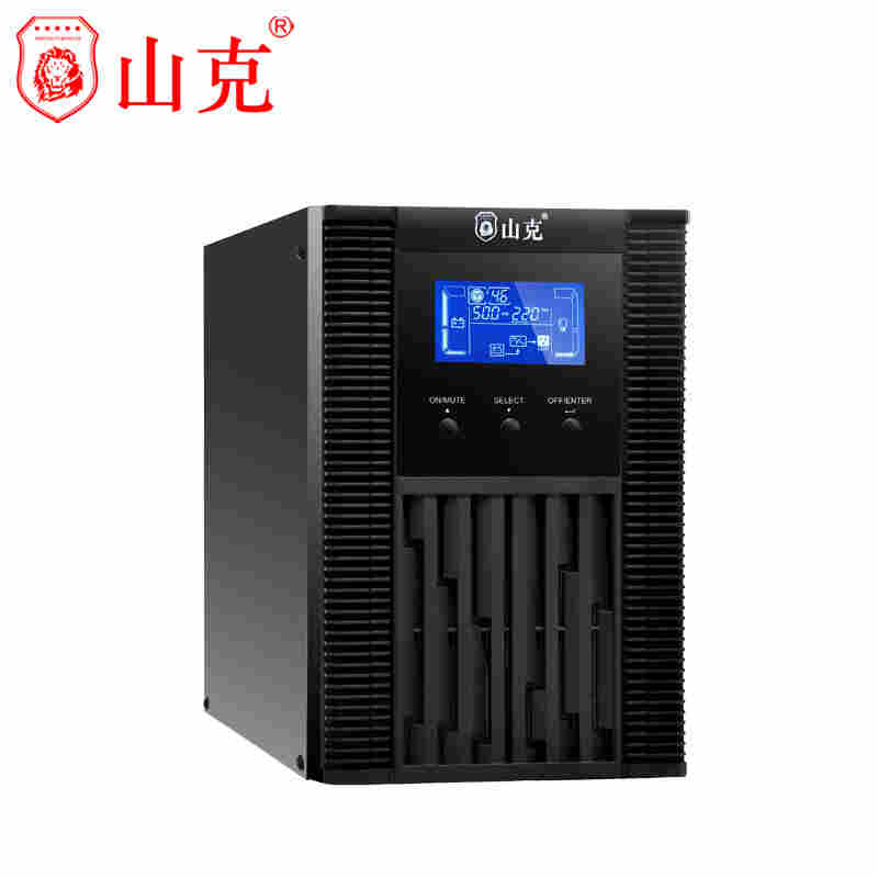 山克UPS电源SC10KS 10kva /8kw 16节12V100AH延时2小时配置