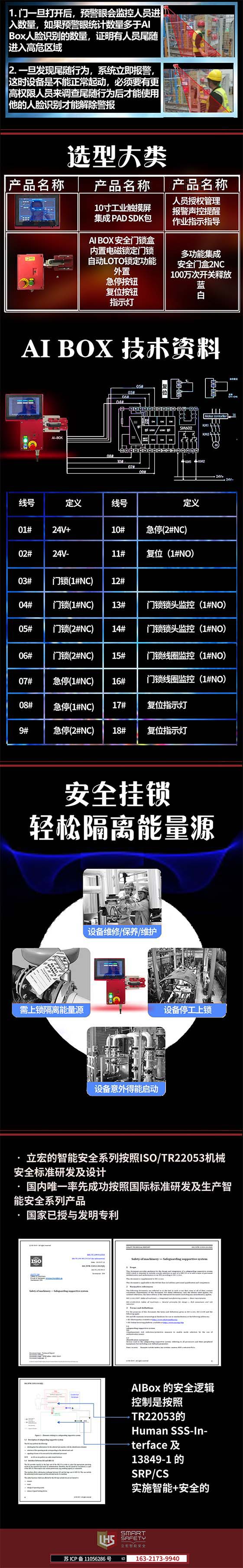 AI BOX 智能LOTO安全门锁