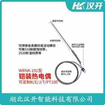 WRCK2-521 鉑銠熱電偶產品特點