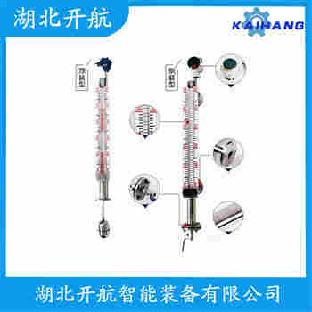 頂裝磁翻柱液位計UHX-10-2200 接線說明