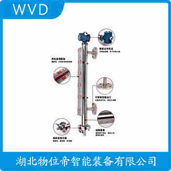 頂裝磁翻柱液位計UHZ-51-J 工作原理