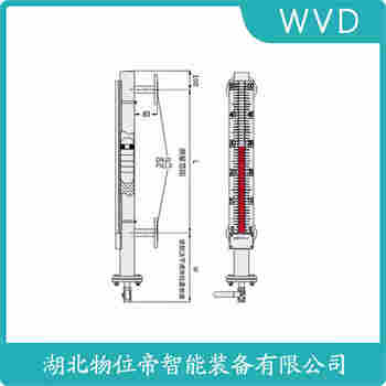 UQK-322-700G 側(cè)裝磁翻板液位計(jì) WVD